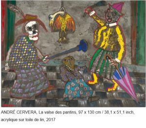 Galerie Teodora « Le chant des souvenirs » André Cervera 6 Mars/14 Avril 2021