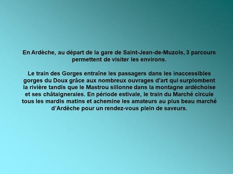 La France et ses trains touristiques