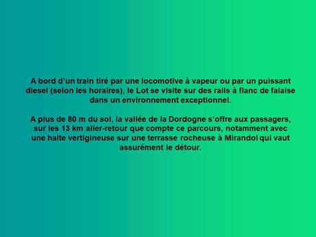 La France et ses trains touristiques