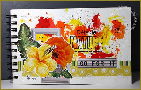 Carnet art journal #2 et #3