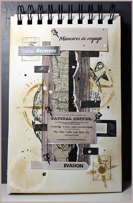 Carnet art journal #2 et #3