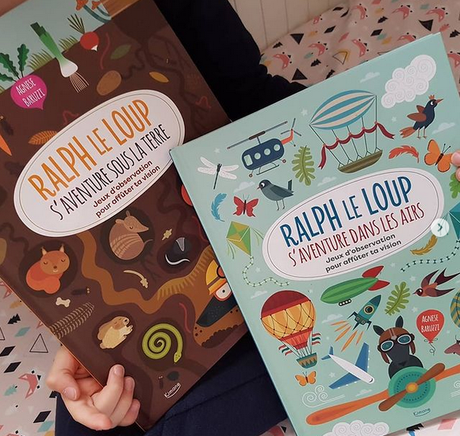 Ralph le loup s'aventure sous la terre - Ralph le loup dans les airs de Agnese Baruzzi ♥ ♥ ♥