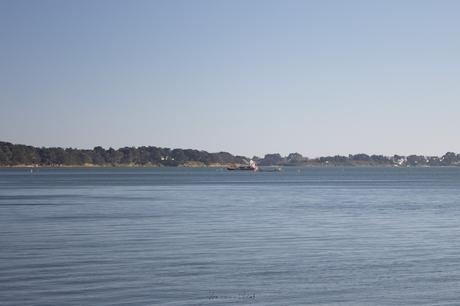 La plage des sept îles dans le golfe du Morbihan