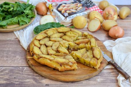 Tatin de pommes de terre grenaille