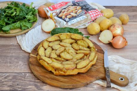 Tatin de pommes de terre grenaille