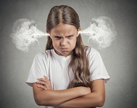 fille 10 ans – Crise de colère 3 ans