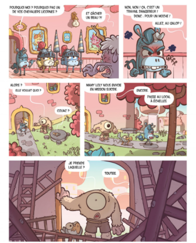 La  grise-mine (Lolicornes #1) • Ced, Waltch et Gorobei