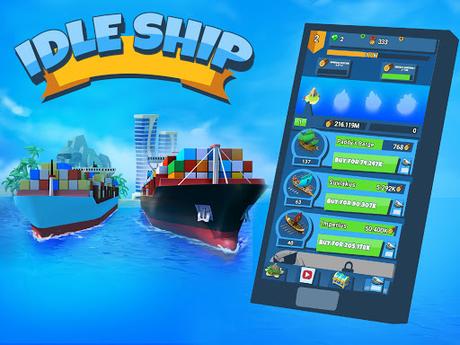 Code Triche Idle Ship: Port Manager Simulator APK MOD (Astuce) screenshots 1