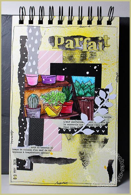 Carnet art journal #4 et #5