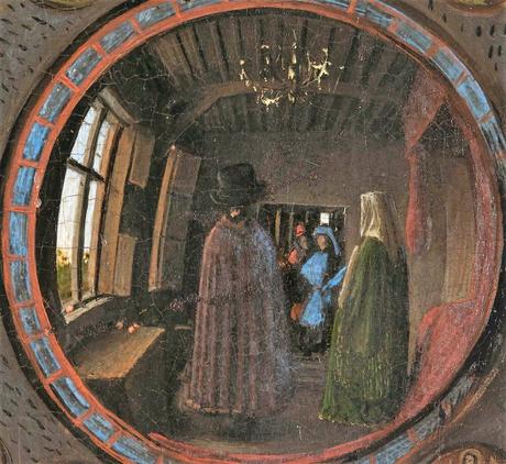 Van_Eyck 1434 _Arnolfini_Portrait reflet