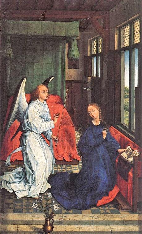 Rogier_van_der_Weyden_-_Annunciation_-_Musee des BA Anvers