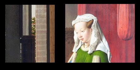 Van_Eyck 1434 _Arnolfini_Portrait cerise noeud