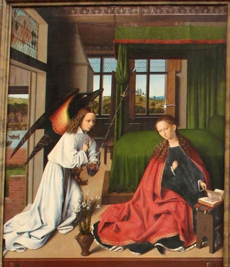 Petrus_christus 1452 annunciation Gemaldegalerie Berlin