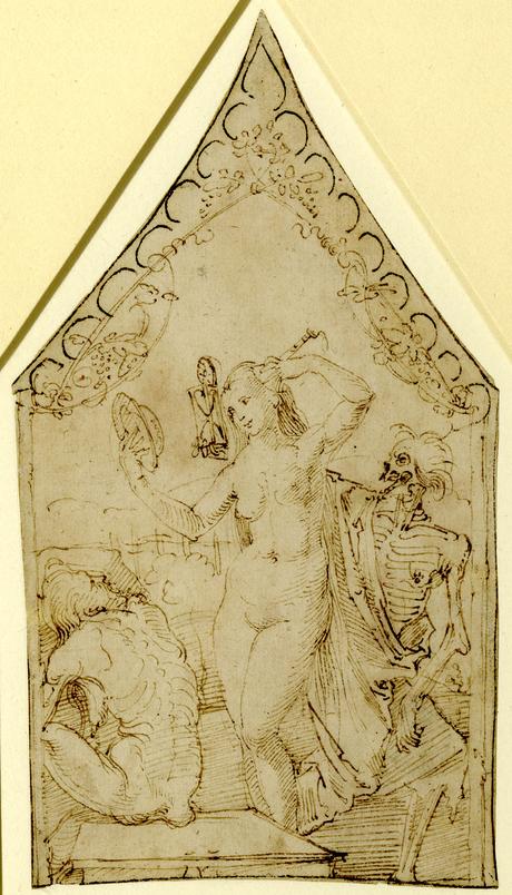 Durer Allegory of Youth, Age and Death 1520 ca dessin British Museum