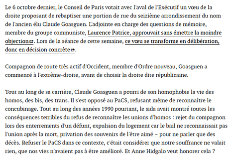 avec @Anne_Hidalgo , l’antifascisme, ce n’est pas pour demain…  La preuve par Goasguen #lgbtqiphobie #racisme #islamophobie #pauvrophobie