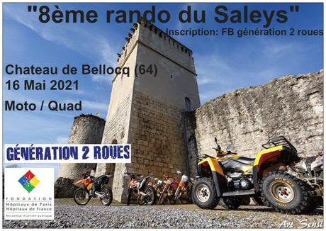 8 ème rando du Saleys moto-quad de Génération 2 roues le 16 mai 2021 à Bellocq (64)