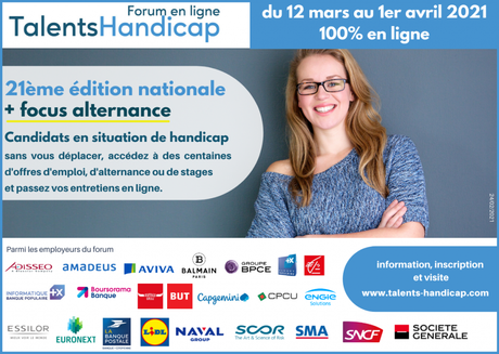 21ème forum en ligne national Talents Handicap 21ème forum en ligne national Talents Handicap