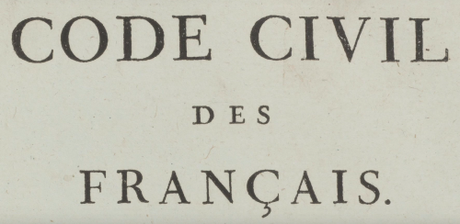Reportages sur l’histoire du Code civil des Français