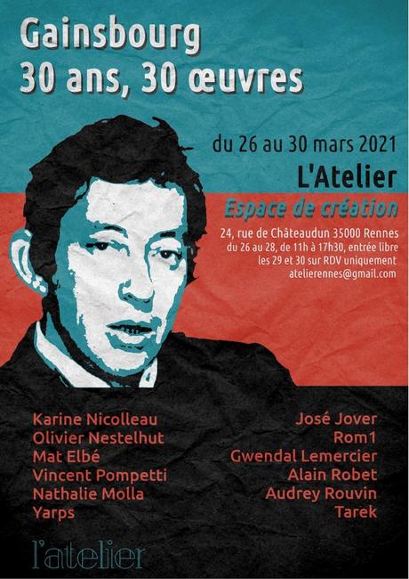 Exposition Gainsbourg : 30 ans, 30 œuvres Exposition Gainsbourg : 30 ans, 30 œuvres