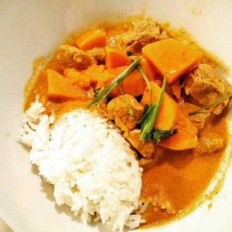 Porc aux patates douces au cookeo