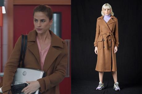 DEMAIN NOUS APPARTIENT : le manteau camel de Victoire dans l’épisode 882