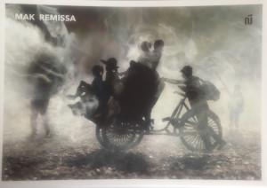 Galerie LEE  exposition MAK REMISSA  » Left Three Days  » derniers jours le 13 Mars 2021