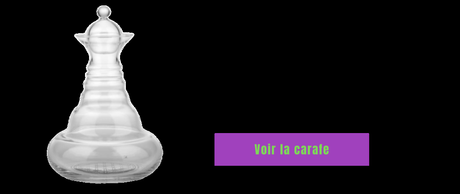 carafe fleurs de vie
