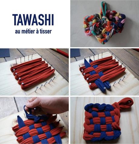 tuto tawashi métier à tisser astuce écolo vaisselle - blog déco - clemaroundthecorner