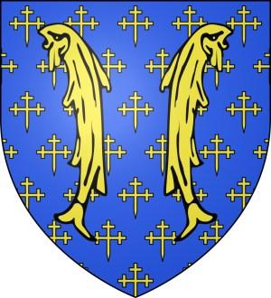 Les deux poissons - Blason de Bar © Ipankonin - licence [CC BY-SA 3.0] from Wikimedia Commons