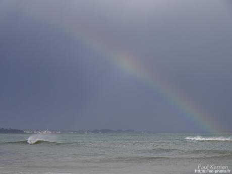 marée haute tourmentée #IleTudy #SainteMarine #Bretagne #Finistère