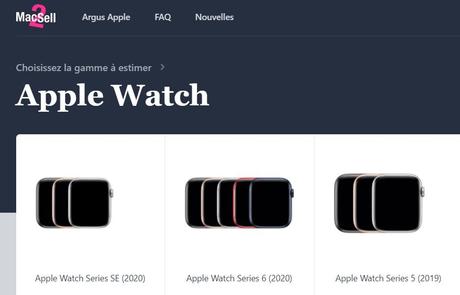 Mac2Sell propose la 1re cote de référence des Apple Watch