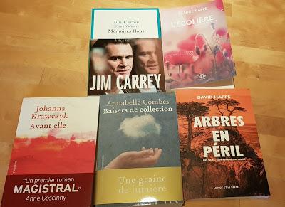 Ils ont rejoint mon Himalaya à lire.  Les arrivées de la semaine.