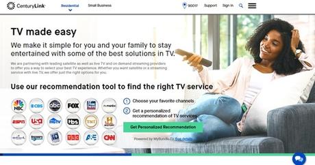 CenturyLink fait partie d'un groupe croissant de fournisseurs de services à large bande qui utilisent la plate-forme MyBundle.TV pour générer des recommandations de services vidéo personnalisées.  Cliquez ici pour une version agrandie de cette image.  (Source de l'image: CenturyLink)