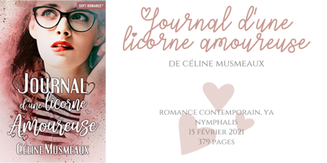 Journal d’une licorne amoureuse • Céline Musmeaux