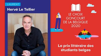 Hervé Le Tellier, choix Goncourt de la Belgique Hervé Le Tellier, choix Goncourt de la Belgique