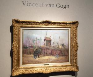 un Vincent Van Gogh en vente à Paris le 25 Mars 2021  « scène de rue à Montmartre – Le moulin à Poivre »