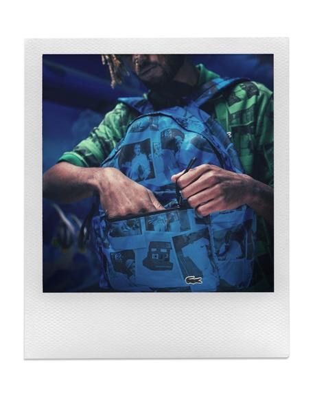 Lacoste et Polaroid dévoilent une capsule technicolor Lacoste et Polaroid dévoilent une capsule technicolor