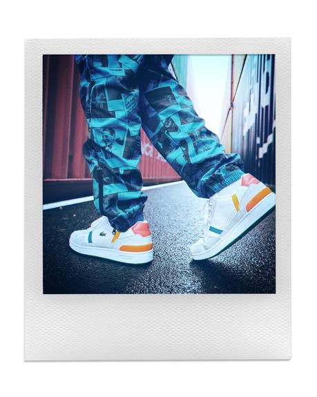 Lacoste et Polaroid dévoilent une capsule technicolor Lacoste et Polaroid dévoilent une capsule technicolor