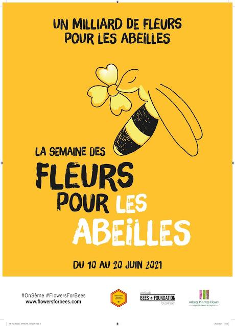 Campagne Des fleurs pour les abeilles 5éme édition du  20 mai au 21 juin 2021