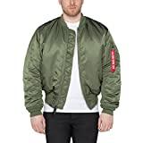 Meilleur blouson de pilote – Comparatif mars 2021 Alpha Industries Veste style pilote MA1 - vert - XX-Large