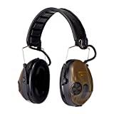 Meilleur casque antibruit passif – Comparatif mars 2021 3M Peltor SportTac - Casque anti-bruit - Protection auditive pour la chasse contre les bruits de fusil - Atténuation 26 dB - 1 x casque antibruit, vert