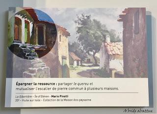 Visite de la Maison paysanne de Grand Village à Oléron