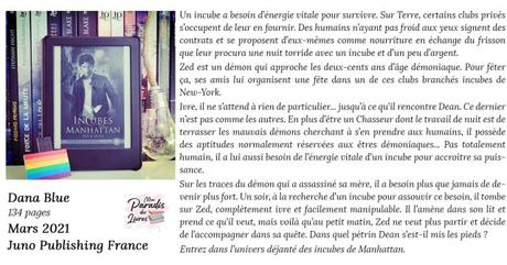 Zed & Dean (Les Incubes de Manhattan #1) de Dana Blue