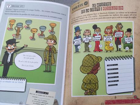 Les 10 meilleures enquêtes de Sherlock Holmes. Sandra LEBRUN et Loïc MEHEE - 2018 (Dès 8 ans)