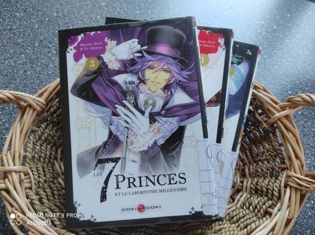 Vendredi manga #87 – Les 7 Princes et le labyrinthe millénaire #3 » Haruno Atori & Yu Aikawa