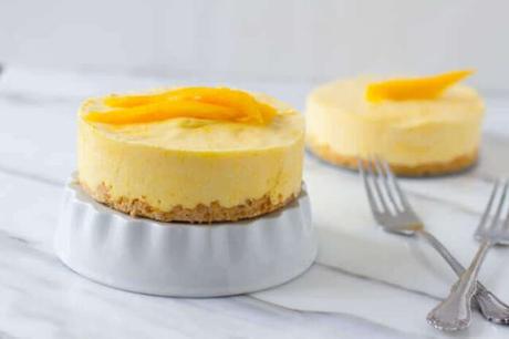 Mini tarte mangue à la crème
