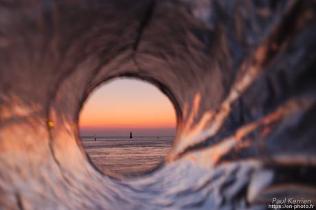 fin de nuit sur le #menhir de Penglaouic #Loctudy #Bretagne #Finistère