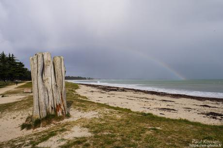 fin de nuit sur le #menhir de Penglaouic #Loctudy #Bretagne #Finistère