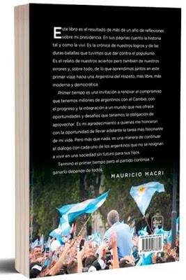 « Première mi-temps » : les mémoires de Mauricio Macri chez Planeta [Disques & Livres]
