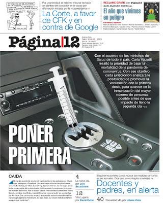 La presse argentine marque l’anniversaire du confinement [Actu]